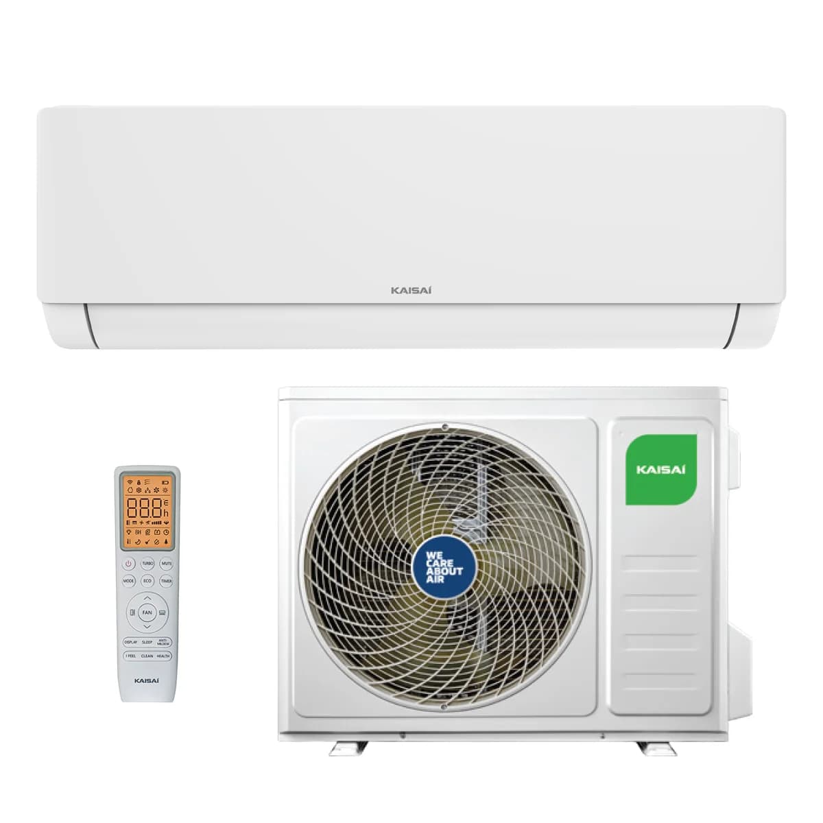 SET Wandklimaanlage KAISAI AIR 3,4 kW KKWK-12RTA1/KKOK-12RTA1 White