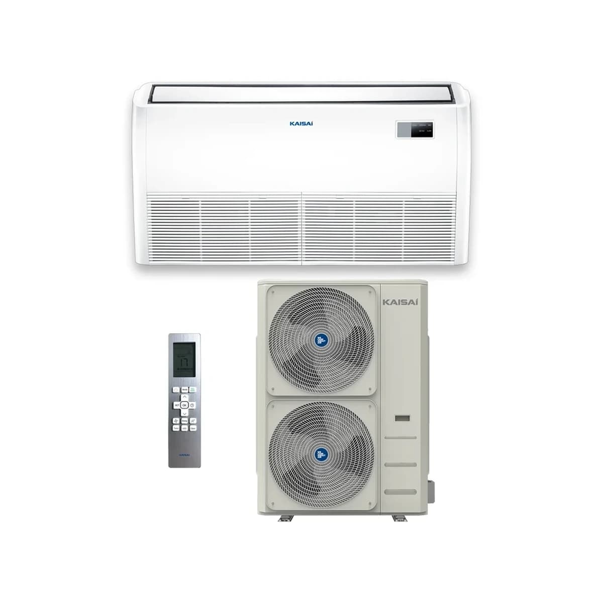 KAISAI KUE-55HRG32X/KOE30U-55HFN32X Decken-/Truhenklima-Set, 15,8 kW