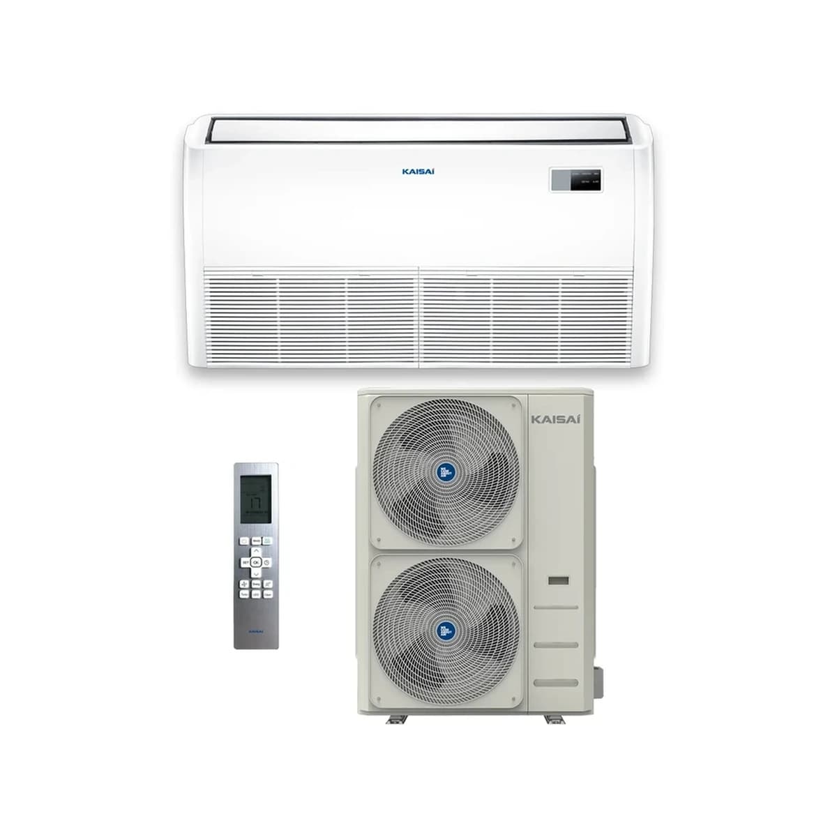 KAISAI KUE-48HRG32X/KOE30U-48HFN32X Decken-/Truhenklima-Set, 14,1 kW