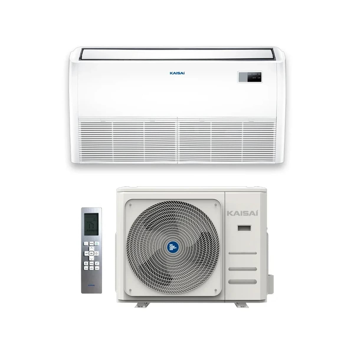 SET KAISAI-Bodenklimaanlage 7,0 kW KUE-24HRG32X/KOX430-24HFN32X