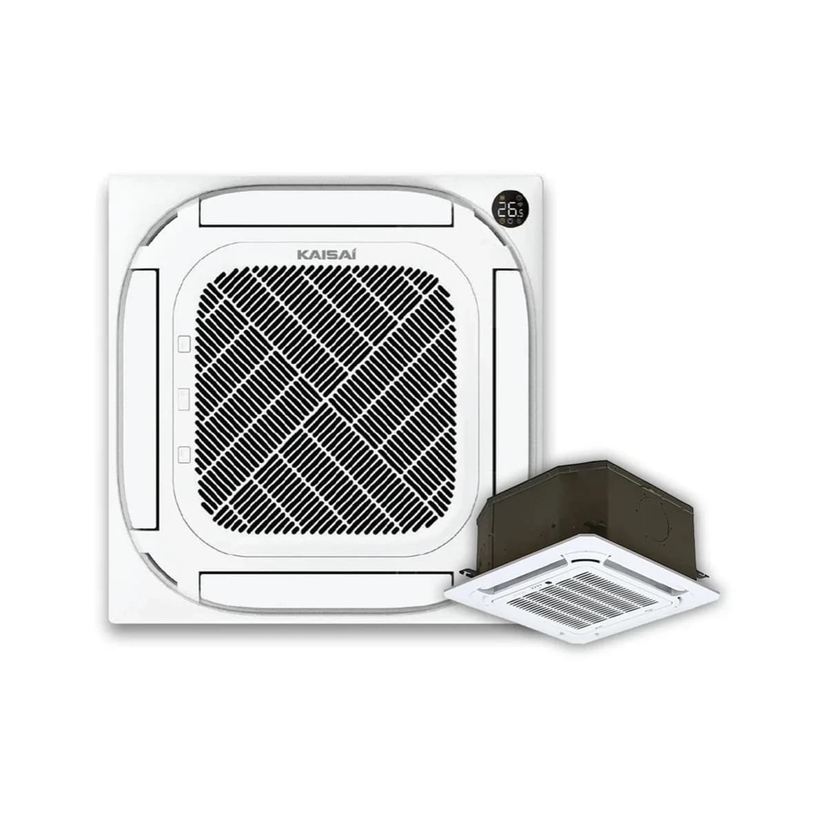 KAISAI Compact Kassetten-Deckenklimaanlage – Innengerät 3,5 kW – KCA4U-12HRG32X