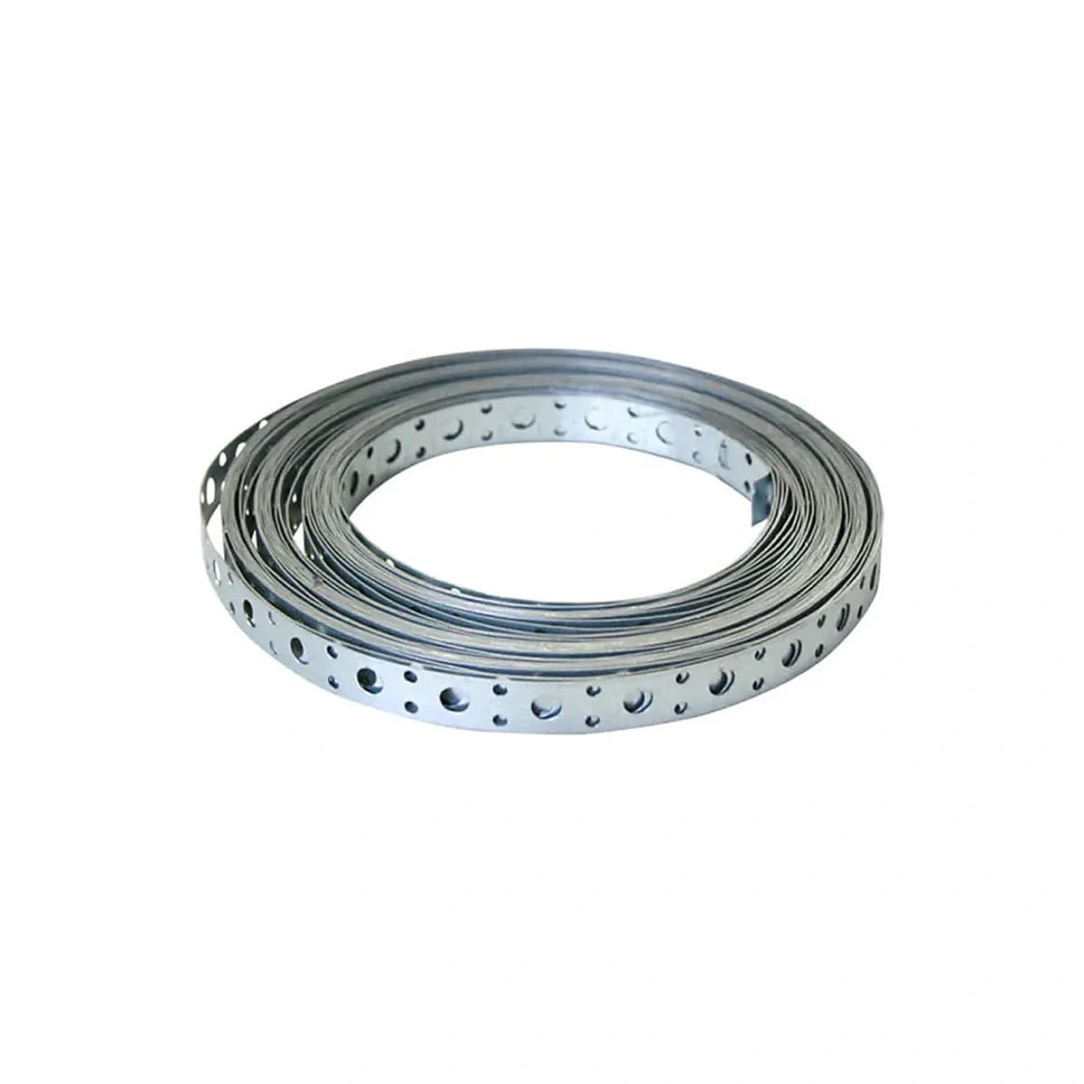 Perforiertes verzinktes Band 0,5 × 17 mm, 25 m