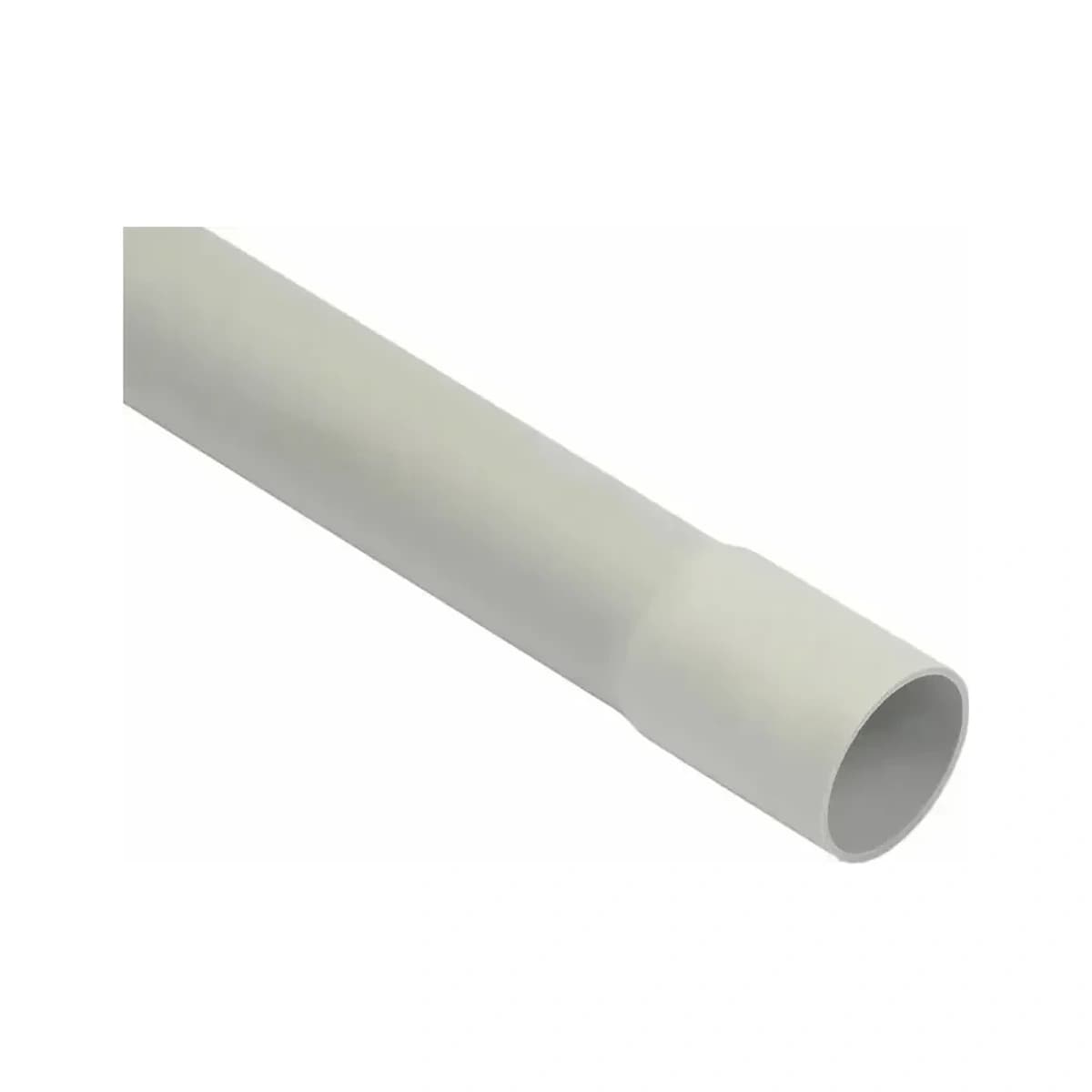 Starres Rohr vrm-turbo 20 84196 20mm 17,4mm 320n 3m PVC-U hellgrau mit Stutzen