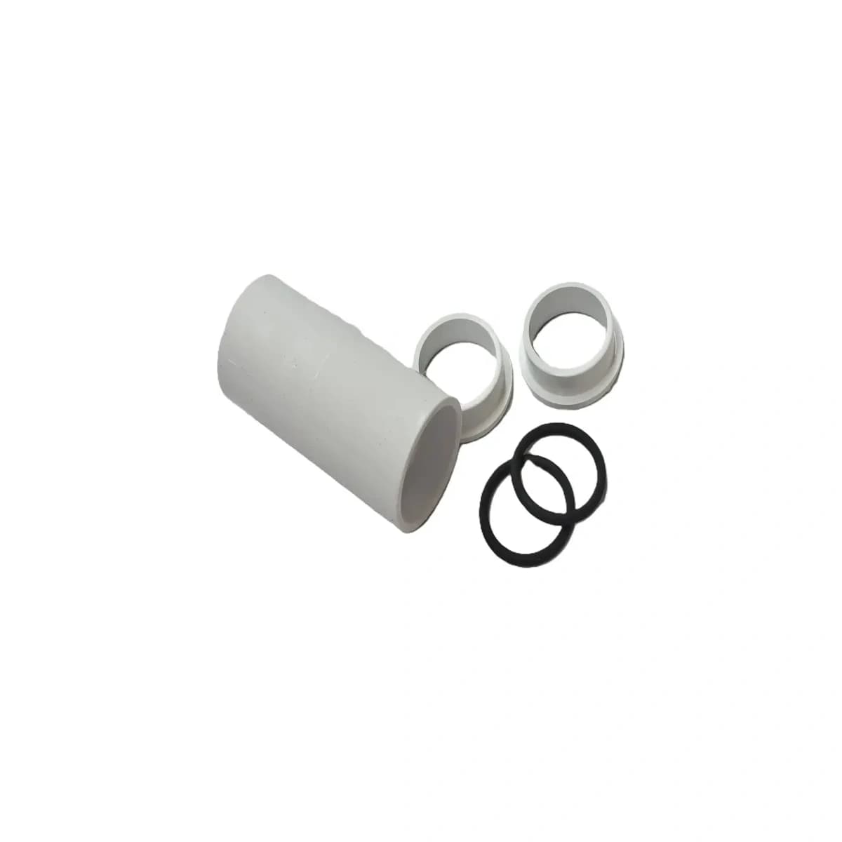 Tecnosystemi MG-TCR 21 gerade Kupplung für Rohre, Ø 21 mm, weiß, 11126313