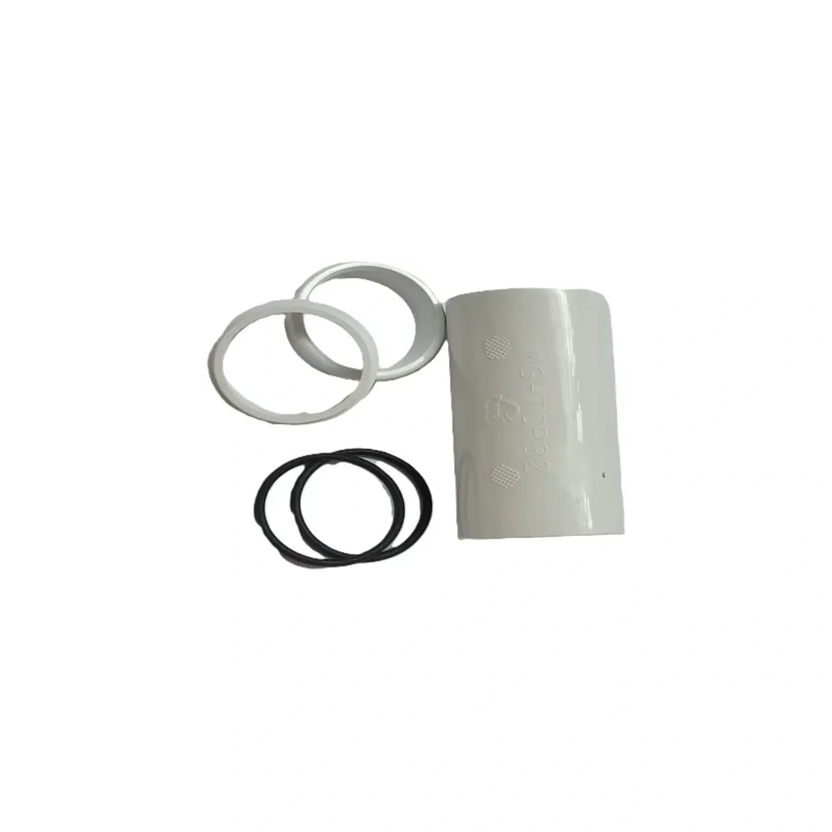Tecnosystemi MG-TCR 32 gerade Kupplung für Rohre, Ø 32 mm, weiß, 11126393