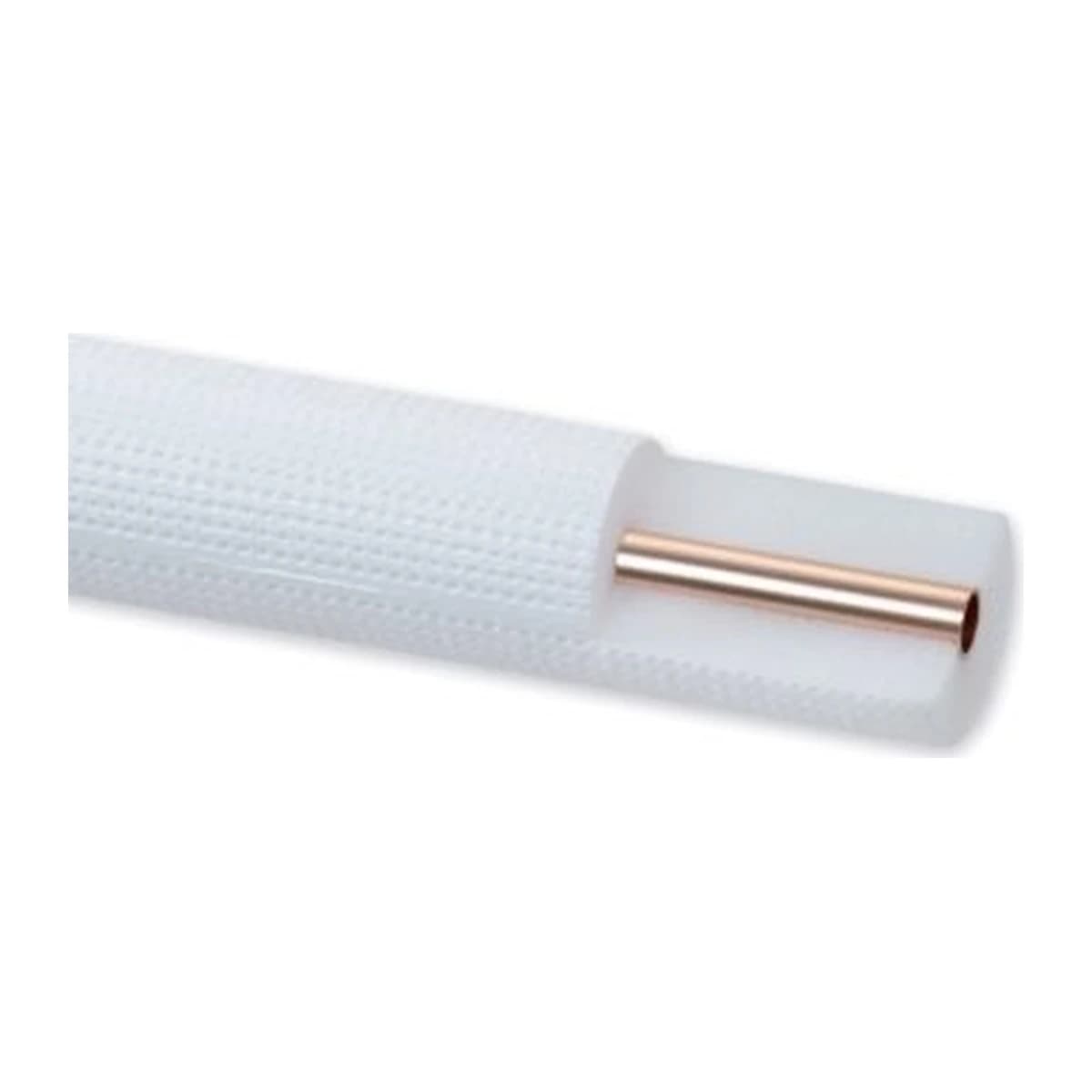 Cu-Rohr, isoliert, weich 1/2" x 0,8mm Ebrille (50m) (12mm)