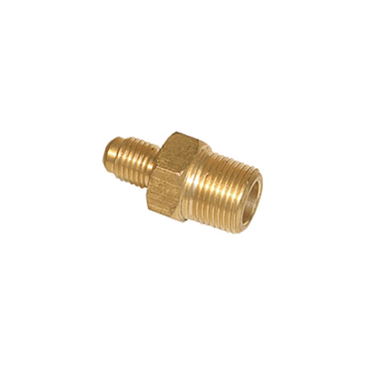 Reduzierkupplung aus Messing, gerade, m3/8" – m1/2"