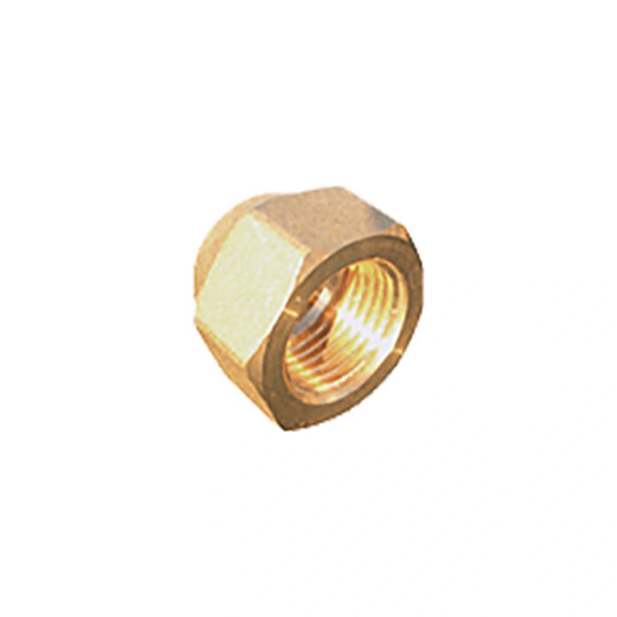 Messingmutter für Kupferrohre 3/8"sae