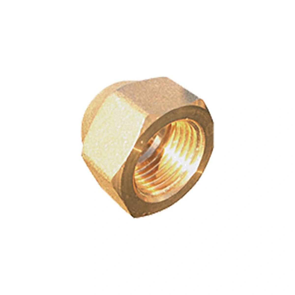 Messingmutter für Kupferrohre 5/8"sae