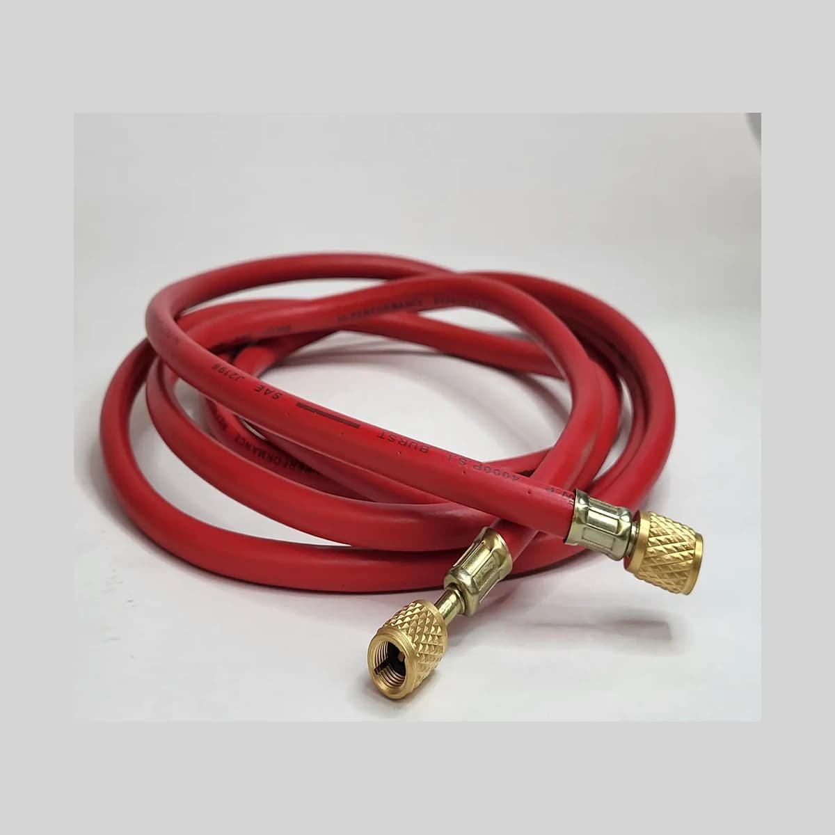 Service-Schlauch rot 3000mm für Kältemittel R407c R22, 1/4x1/4, 11132112