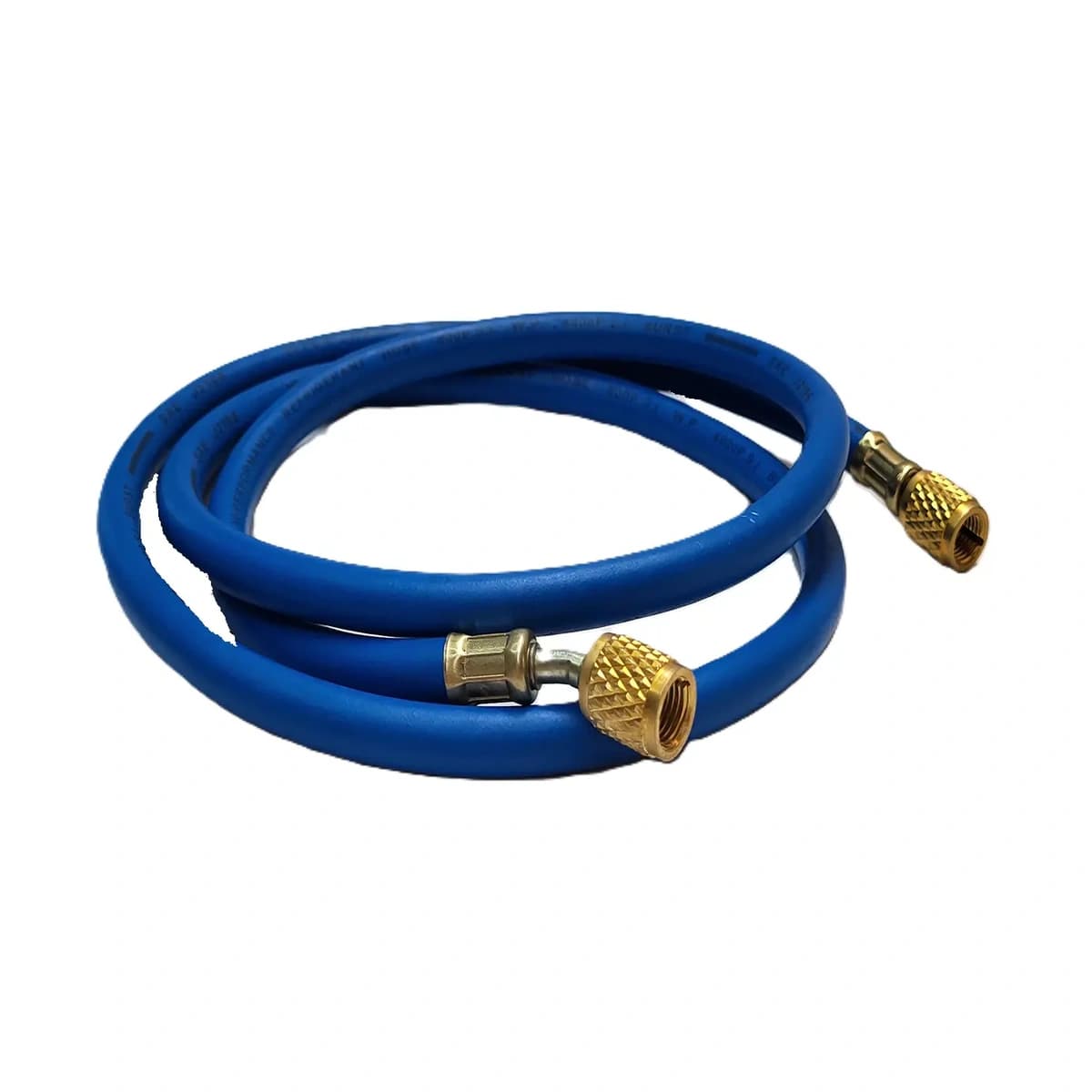 Service-Schlauch blau 1500mm für Kältemittel R407c R22, 1/4x1/4, 11132107