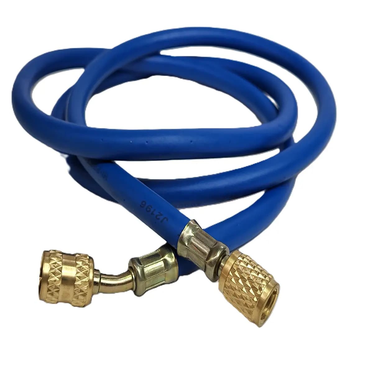 Service-Schlauch blau 1500mm für Kältemittel R410a, 1/4x5/16, 11132121