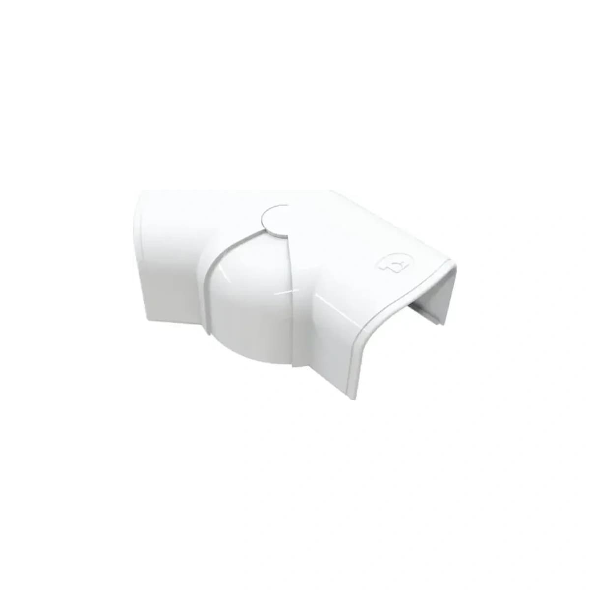 Flaches, verstellbares PVC-Eckstück 78x58mm cps75-opt