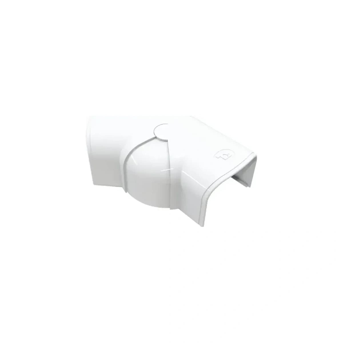 Flaches, verstellbares PVC-Eckstück 66x48mm cps62-opt