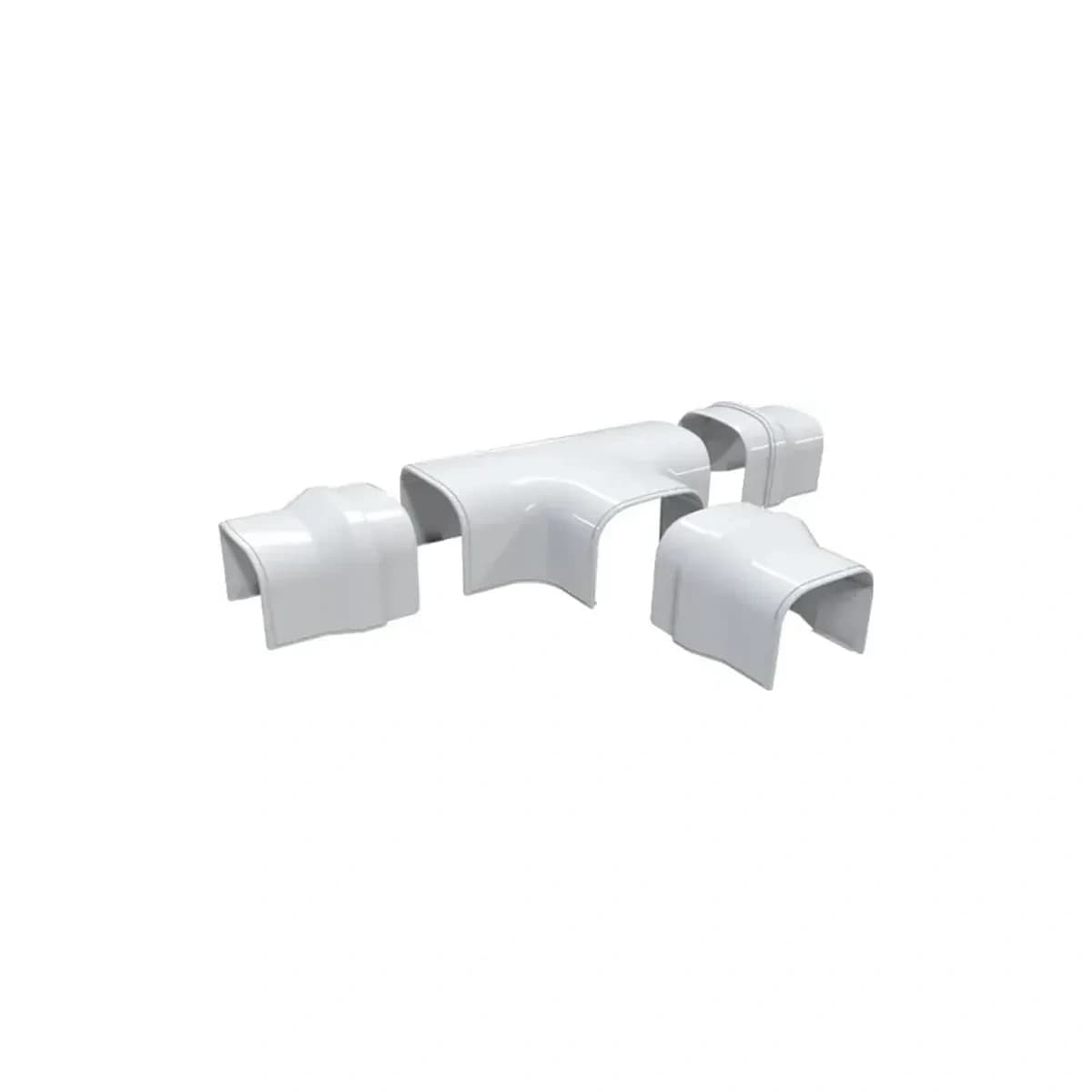 PVC-T-Stück 104x68mm dt102-opt