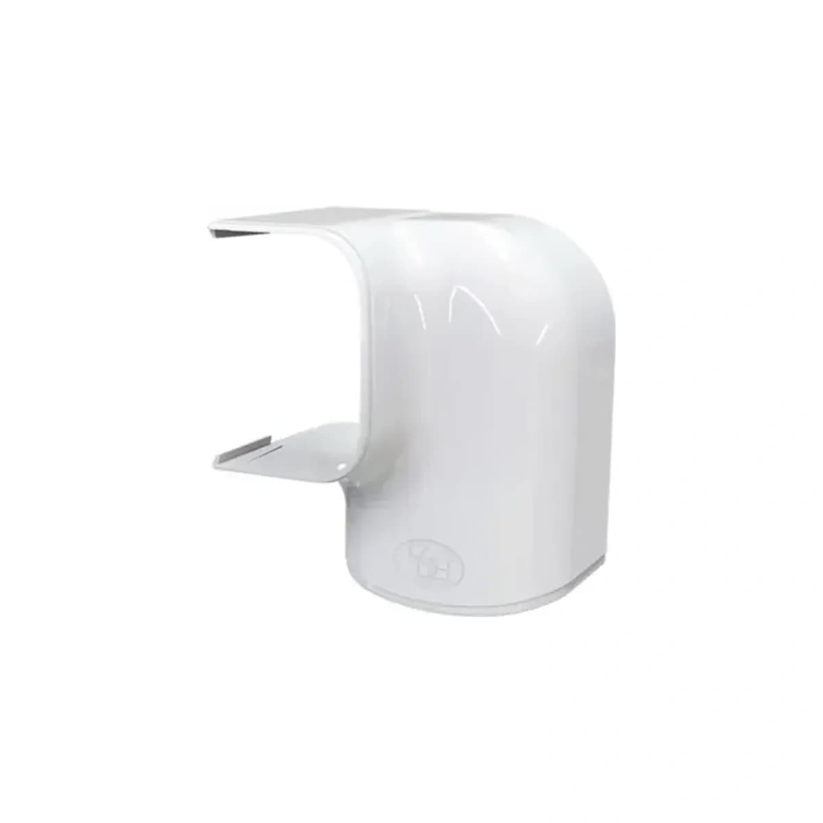 PVC-Durchführung, links, vertikal, von Wand zu Wand 66x48mm mrs62-opt