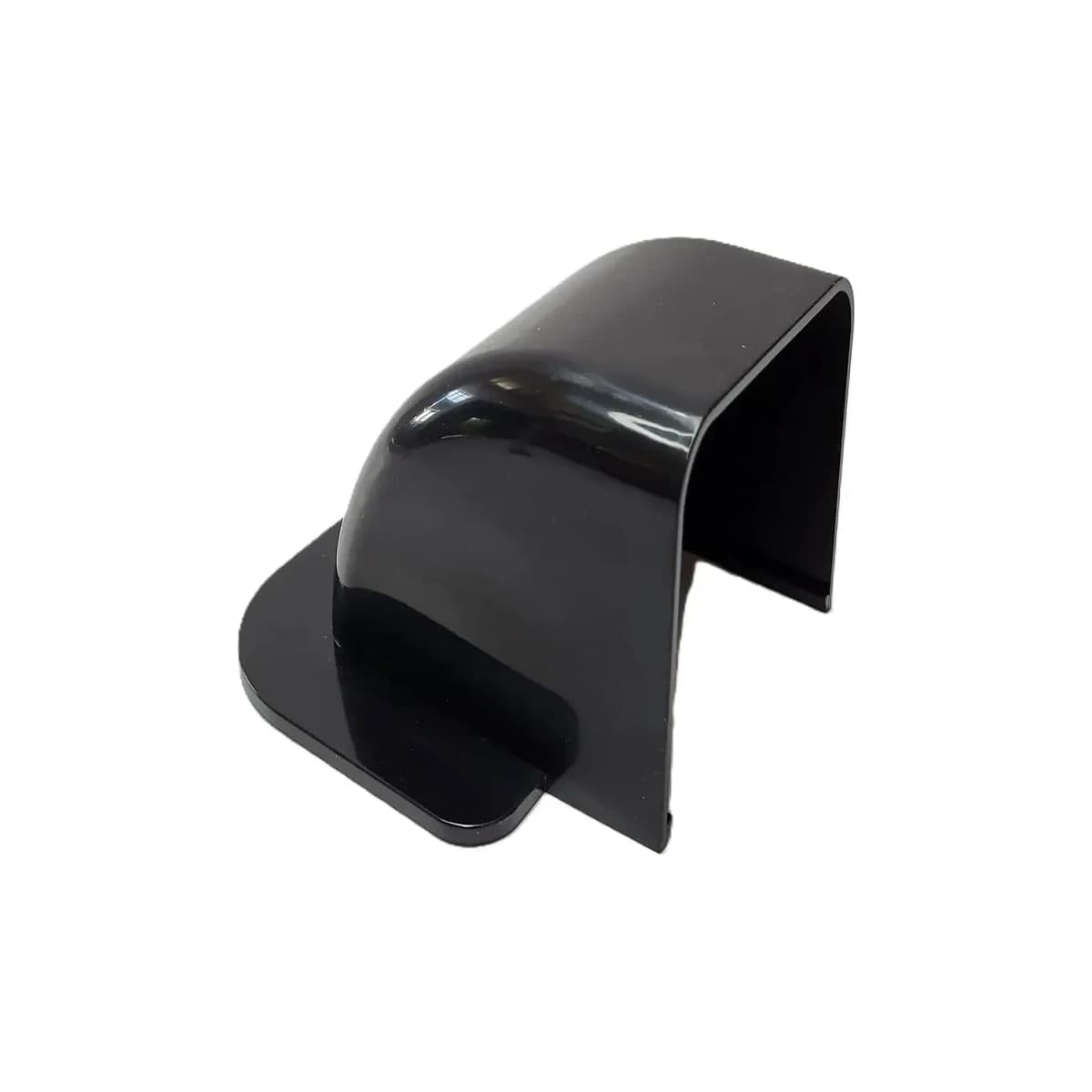 Artiplastic CANALSPLIT 08 Wandbogen 0809 CM-B, 80 × 60 mm, Packung mit 6 Stk., schwarz