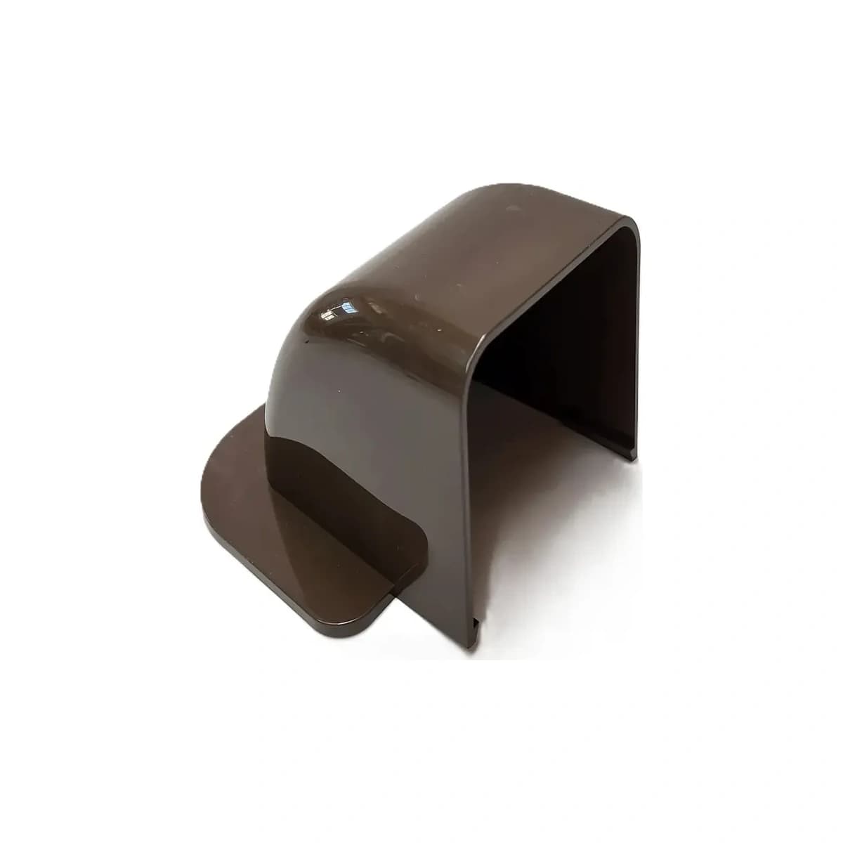 Artiplastic CANALSPLIT 08 Wandbogen 0809 CM-M, 80 × 60 mm, Packung mit 6 Stk., braun