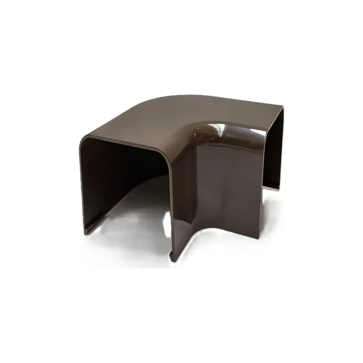 Flache Eckverbindung für Rinne 80x60mm artiplastic 0807 braun pvc (flache Eckverbindung) 8 Stk.