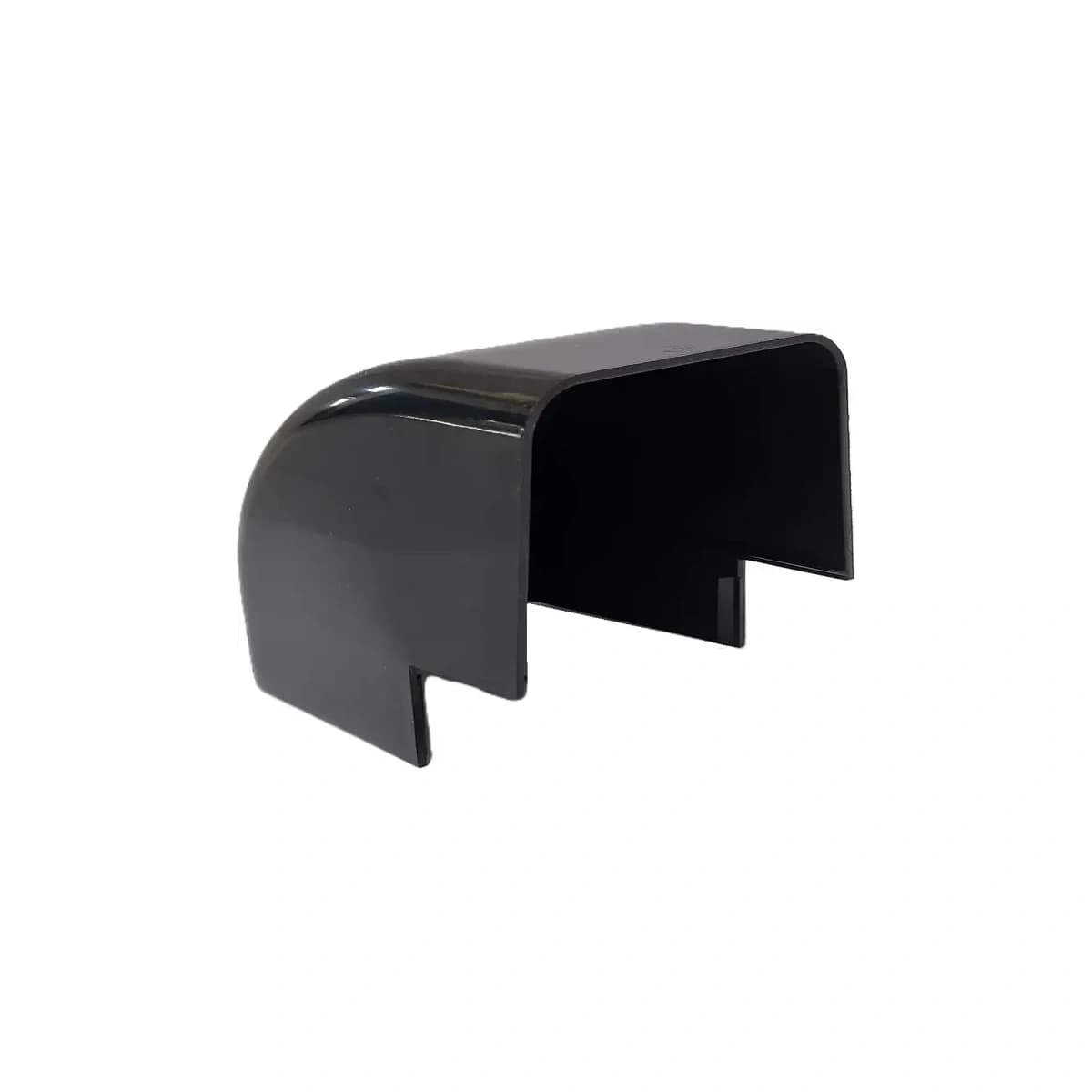 Außenecke 90° (Winkel) 80x60mm zur Artiplastic-Installationskanal 0806 AE-B aus schwarzem PVC (Außenecke) 9 Stk.