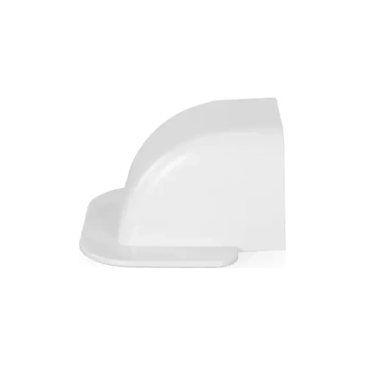 Artiplastic CANALSPLIT 08 Wandbogen 0809 CM-W, 80 × 60 mm, Packung mit 6 Stk., weiß