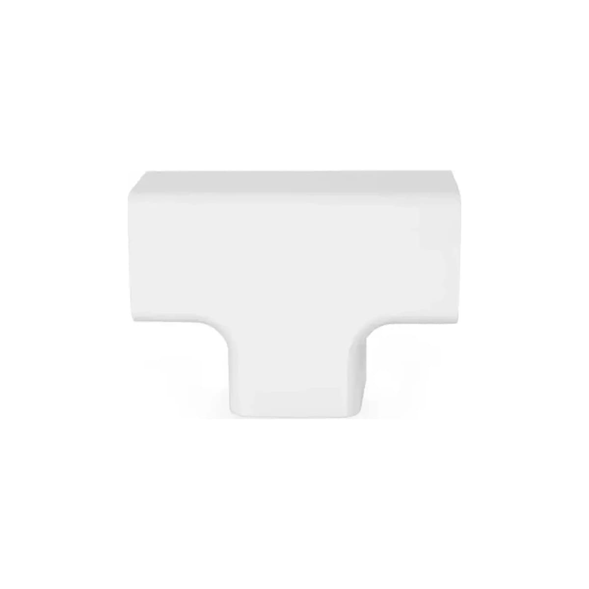 T-Stück 80x60mm für Artiplastic-Installationskanal 0813DT-W weißes PVC 4 Stk.