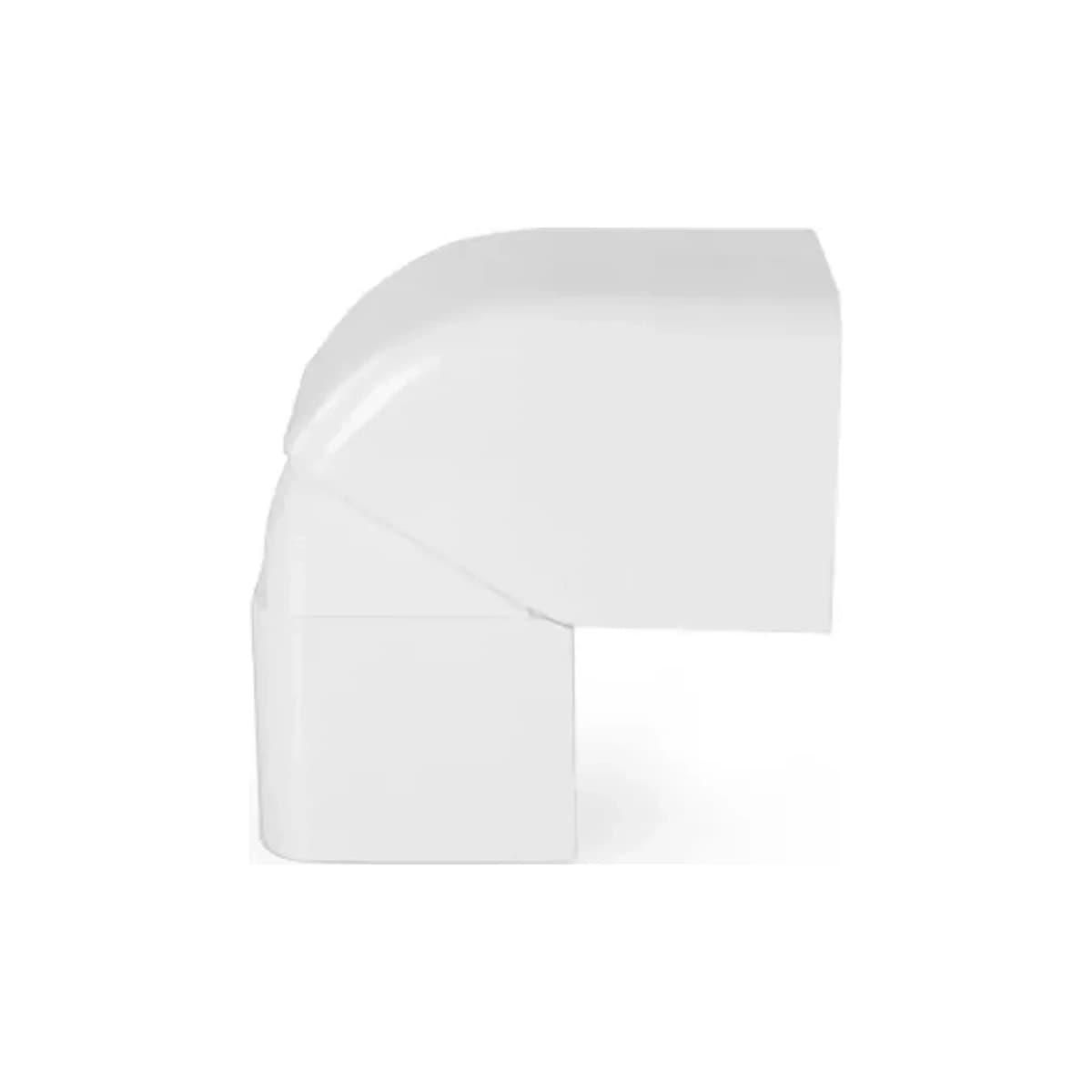Verstellbare Außenecke für den Installationskanal 80x60mm artiplastic 0821ER-W weißes PVC 6 Stk.