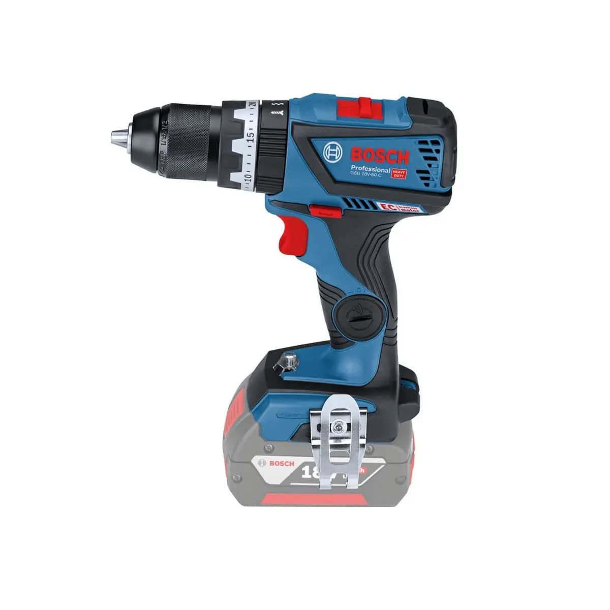 Akku-Schrauber GSB 18V-90 C solo, BOSCH 0.601.9G2.102