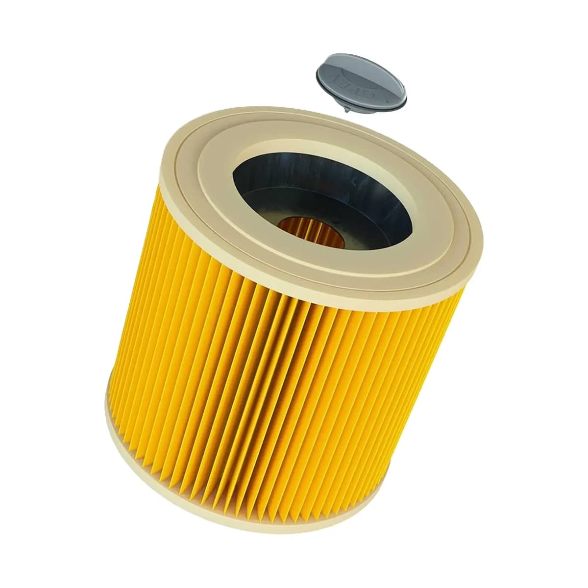 Kärcher-Luftfilter, gefaltet