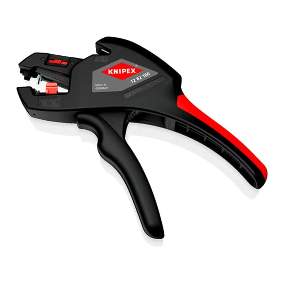 KNIPEX ComStrip 12 62 180 Abisolierzange, 0,2–6 mm²
