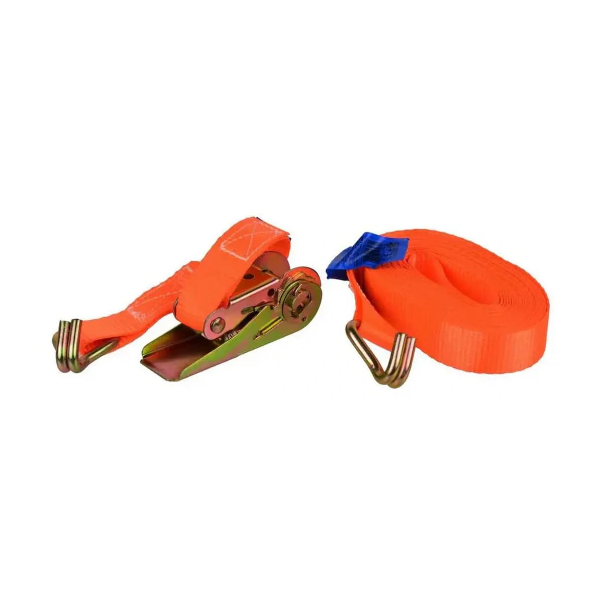Spanngurt mit Ratsche und 2 Haken, 38 mm × 6 m