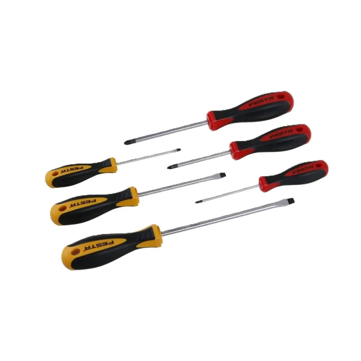 Elektriker-Schraubendreher-Set 6 Stk. CRV Festa, 18413