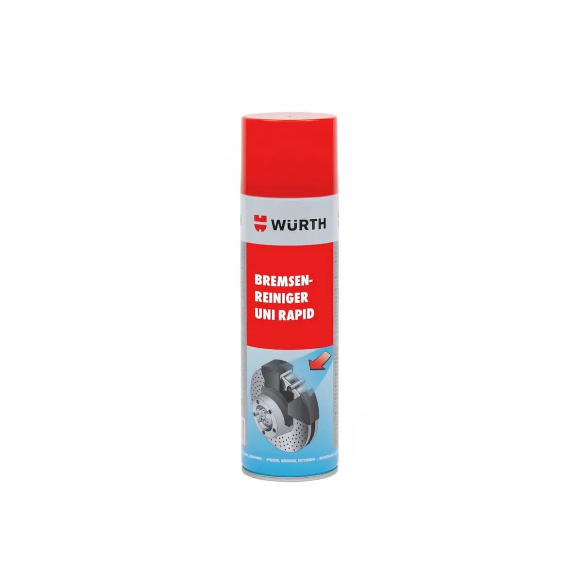 Würth UNI RAPID Bremsenreiniger 0890117, 500 ml