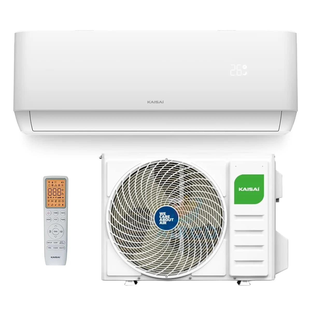SET Wandklimaanlage KAISAI PRO HEAT+ 7 kW KRW-24TLHI / KRWB-24TLHO